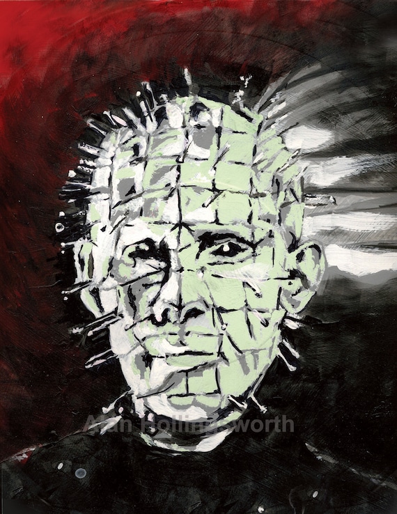 Pinhead, Hellraiser, Clive Barker, Art Print, Horror Art, Cenobite, Dark Art,  Movie Monster, Classic Horror, Horror Film, Creature - Etsy