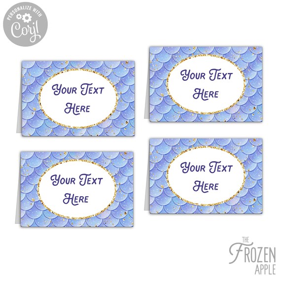 Editable Food Label Tent Printable Instant Digital Download - Etsy ...
