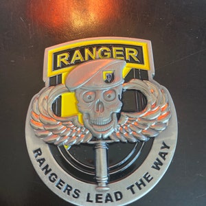 Ranger instructor Coin