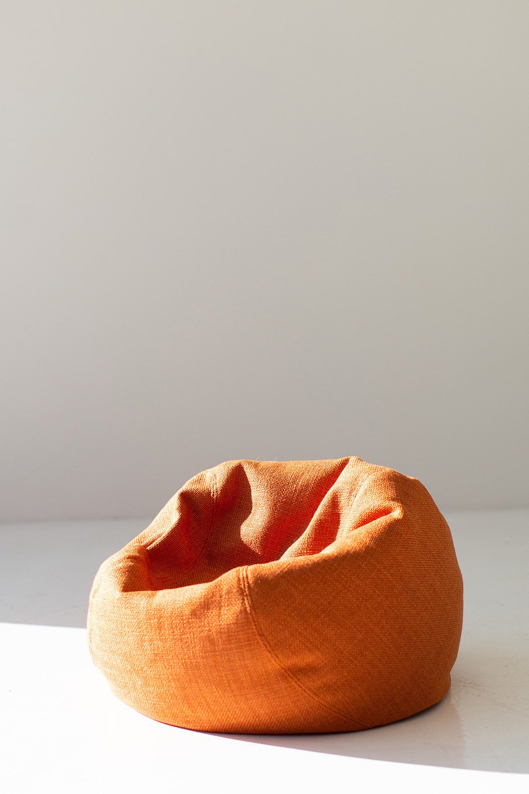 Orange Bean Bag for Kids for Craft Associates Etsy