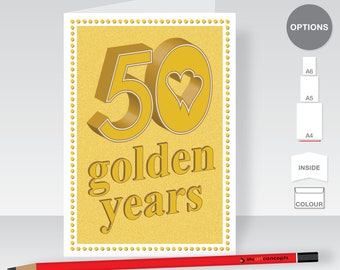 Fetes Occasions Speciales Personnalise Golden 50th Anniversaire De Mariage En Bois Cœur Cadeau Pour Les Grands Parents Maison Zahnarztpraxis Hohe Muehle De