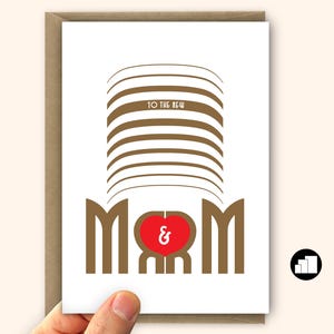 Tarjeta de boda Mr & Mr Coche del día de la boda gay, Opción de tarjeta grande Tarjeta de felicitación gay Art Déco Tarjeta de boda del mismo sexo