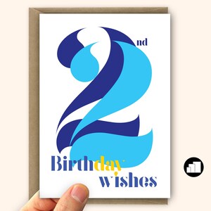 Tarjeta de cumpleaños número 22 con mensaje personalizado para hijo, sobrino o nieto