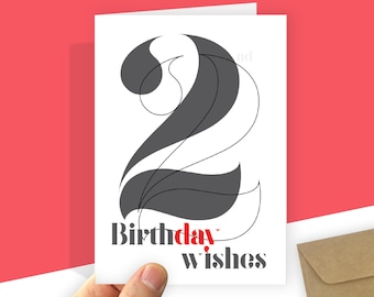 男性または女性への22歳の誕生日カード、彼女への22歳の誕生日カード