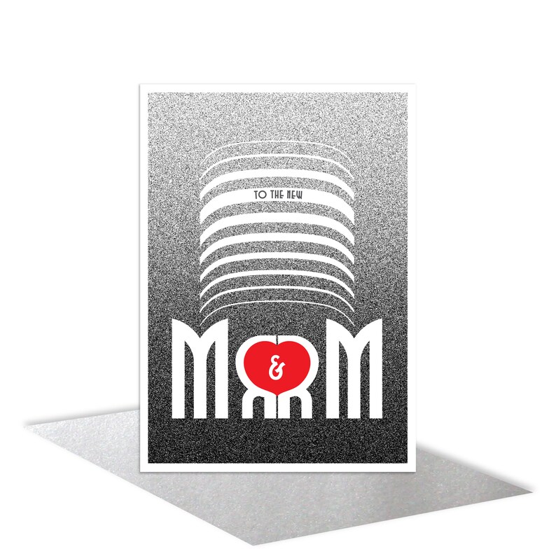 art deco gay greeting card Mr /& Mr same sex marriage card gay congratulations card Gay wedding card LGBT card