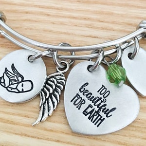 Too beautiful for earth bracelet on sale