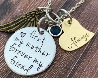 Memorial gift Mom Loss of Mother In Memory of Mom loss of loved one condolence gift, bereavement gift, sympathy gift, necklace for mom