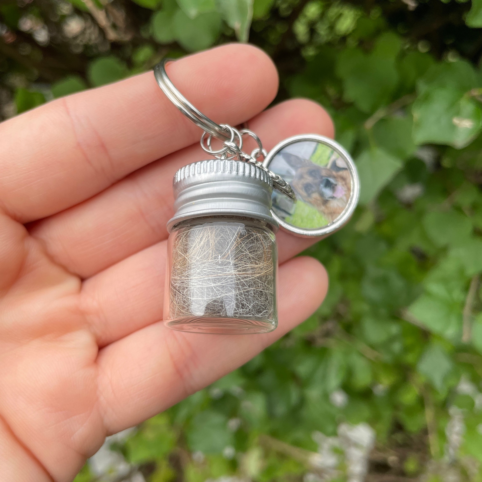 Dog Hair Memorial Pet Hair Memorial Pet Hair Keepsake Pet Etsy