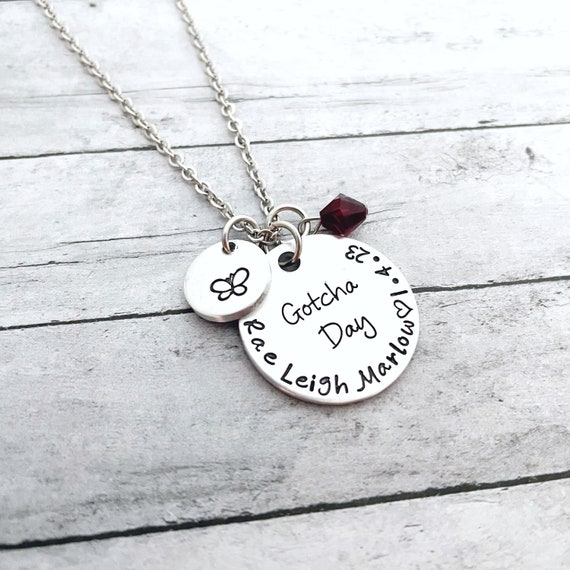 Etsy hand stamped sale jewelry