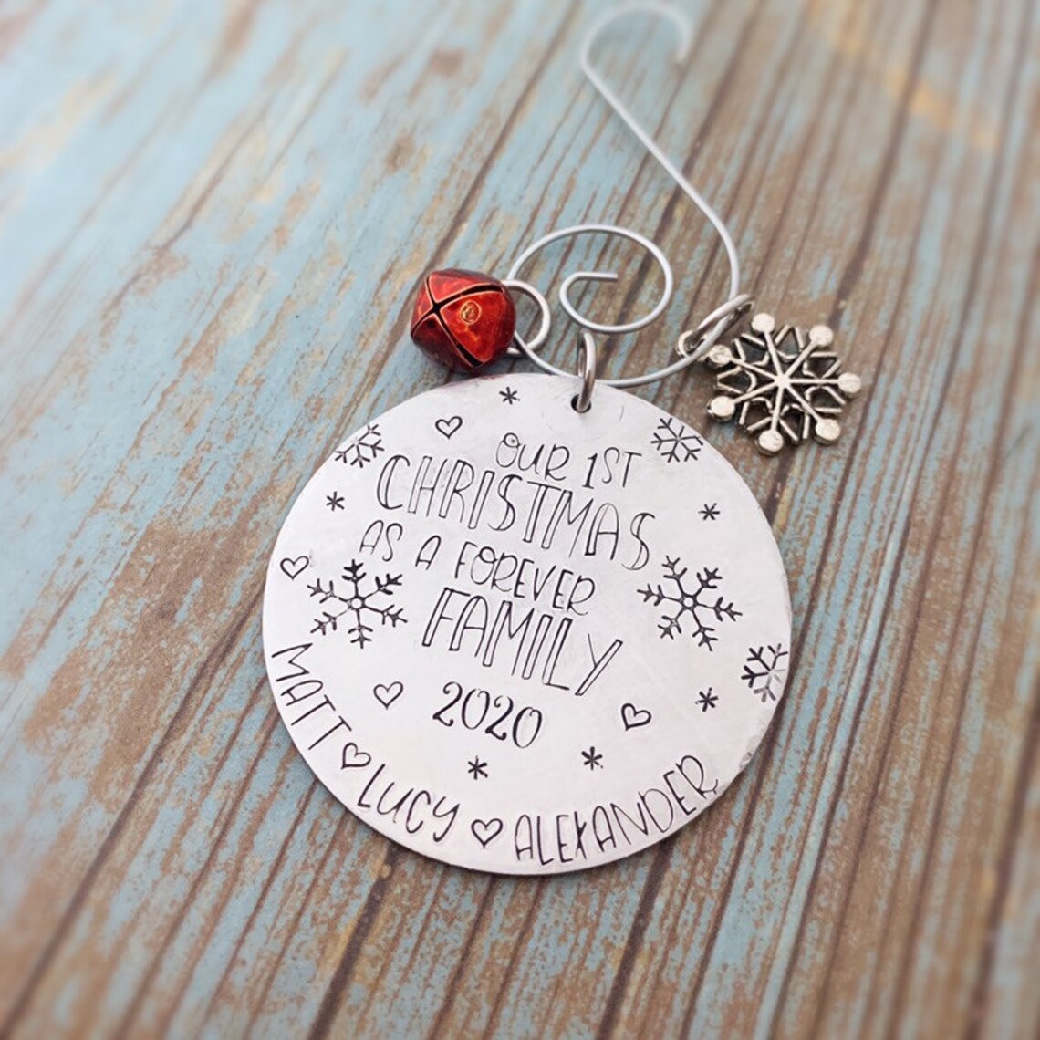 Adoption Ornament Our First Christmas Together Ornament Etsy