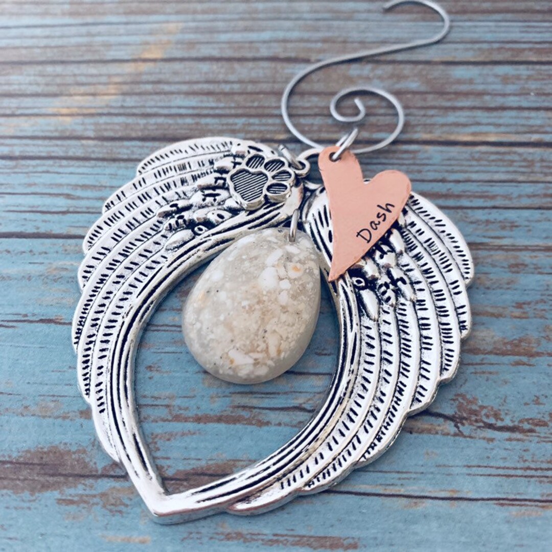 Cremation Ornament Pet Loss Gift Ashes Ornament Pet Etsy