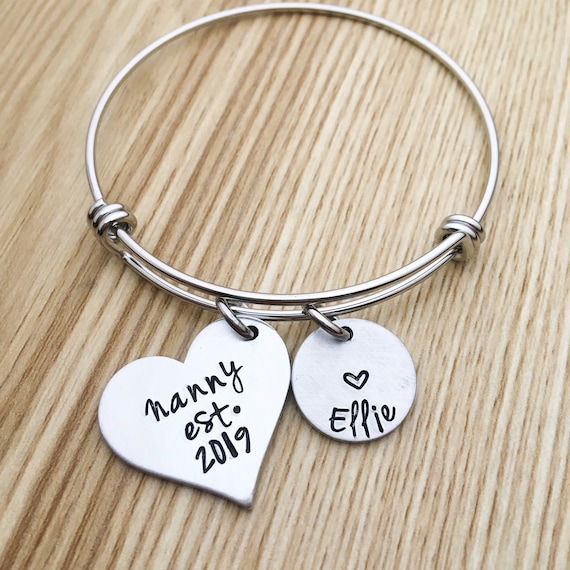Grandma gift, Grandma bracelet, Grandma gift personalized, Grandma Gift for  Mother's Day, Personalized Gift for Grandmother, Mimi Nana Gift