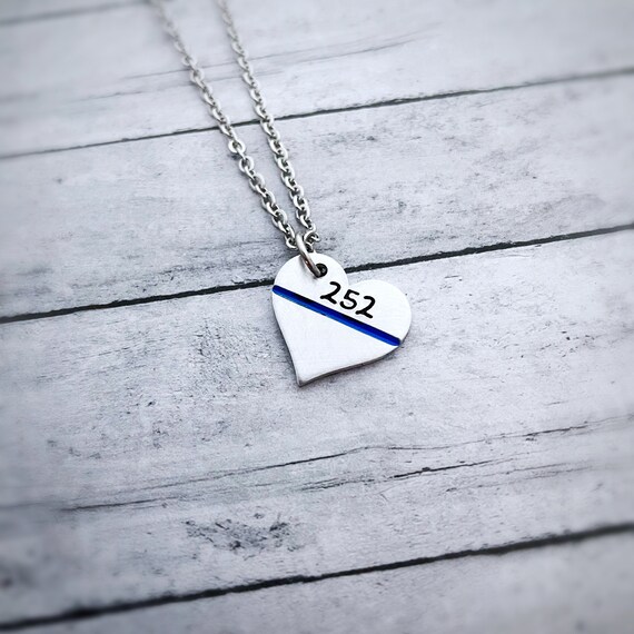 Thin blue line jewelry clearance