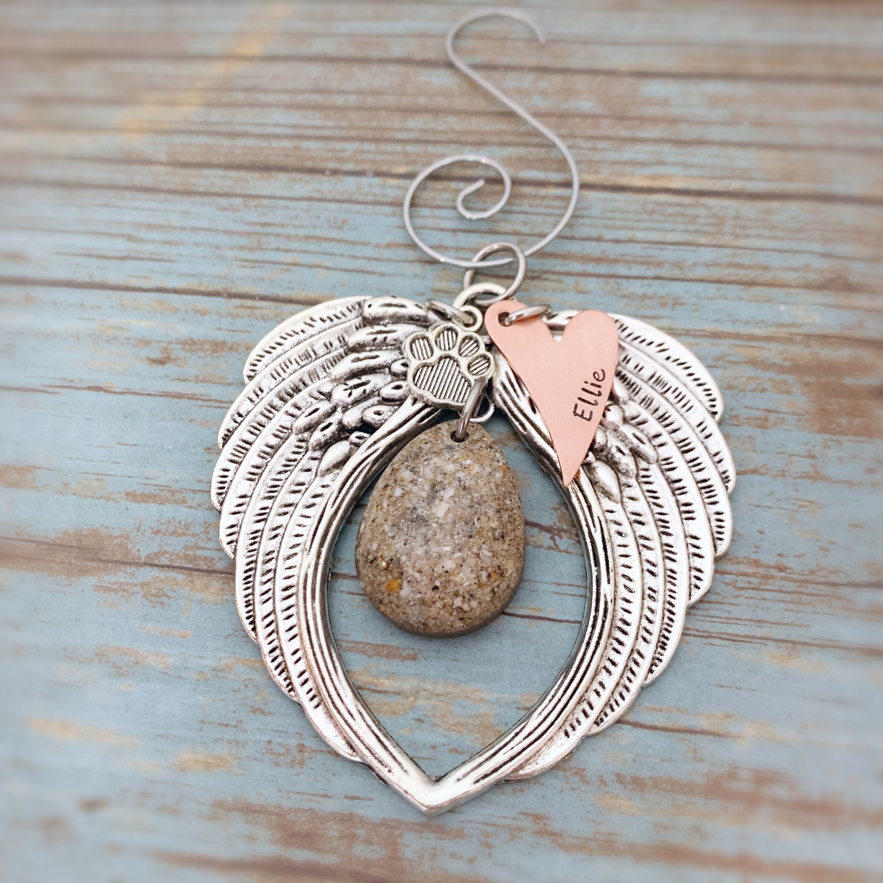 Cremation ornament Pet Loss Gift Ashes ornament Pet Etsy