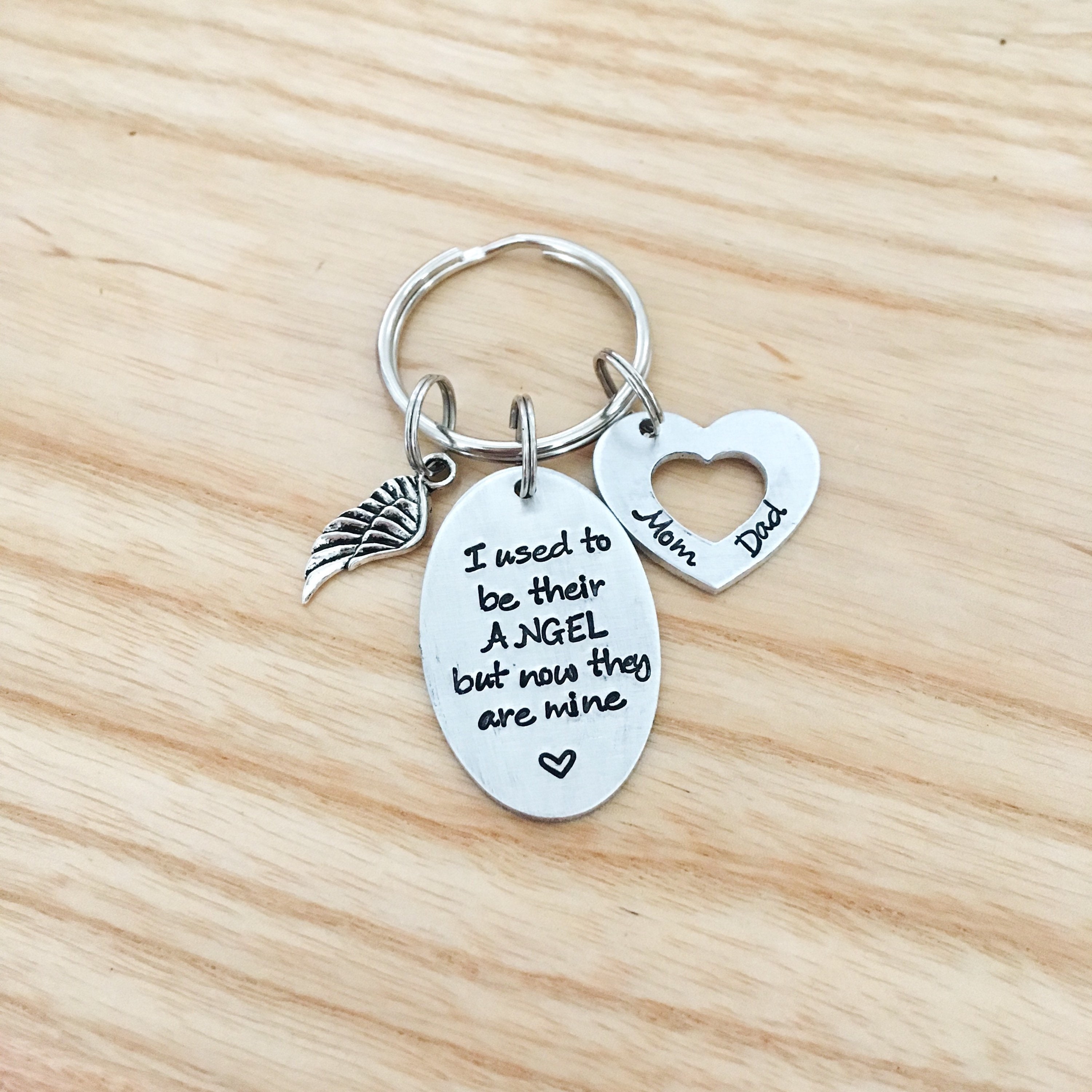 Memorial Gift Sympathy Keychain In loving memory Mom and Etsy
