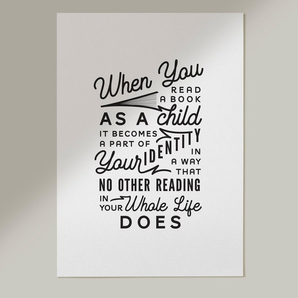 You've Got Mail // Childhood Reading // Art Print // Classroom // Library // Digital Download