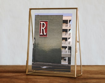 R on Ocean Blvd // R Art // Myrtle Beach Art // Typography Art // Digital Download