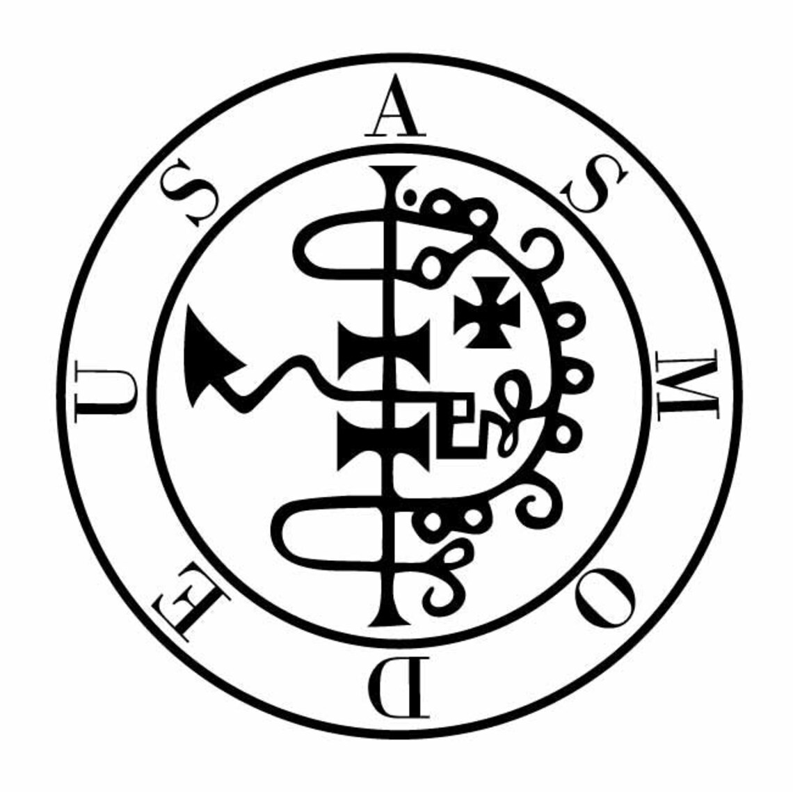 Satanic Ars Goetia Demon Sigil Instant Digital Download SVG - Etsy Ireland