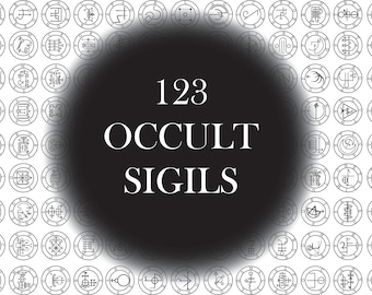 Satanic Sigil Instant Download Occult Bundle