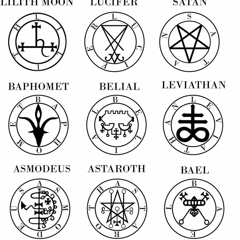 Demonic Patterns - Etsy