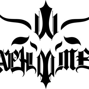 Baphomet Text Graphic SVG PNG PDF jpg Satanic Instant Download