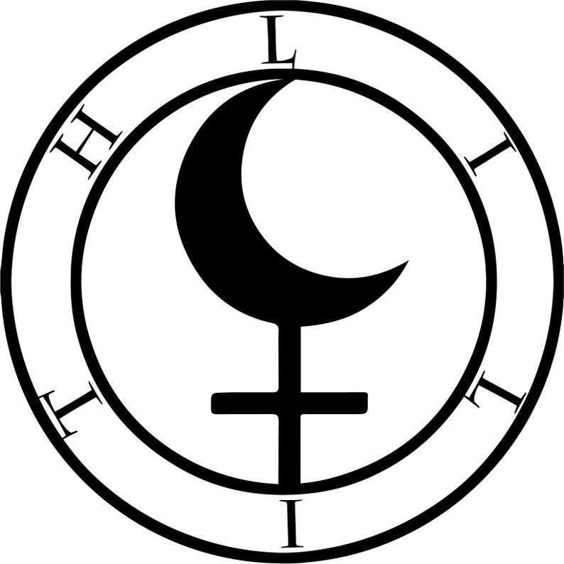 Sigil of Lilith SVG PNG PDF Jpg Satanic Seal Instant Download - Etsy
