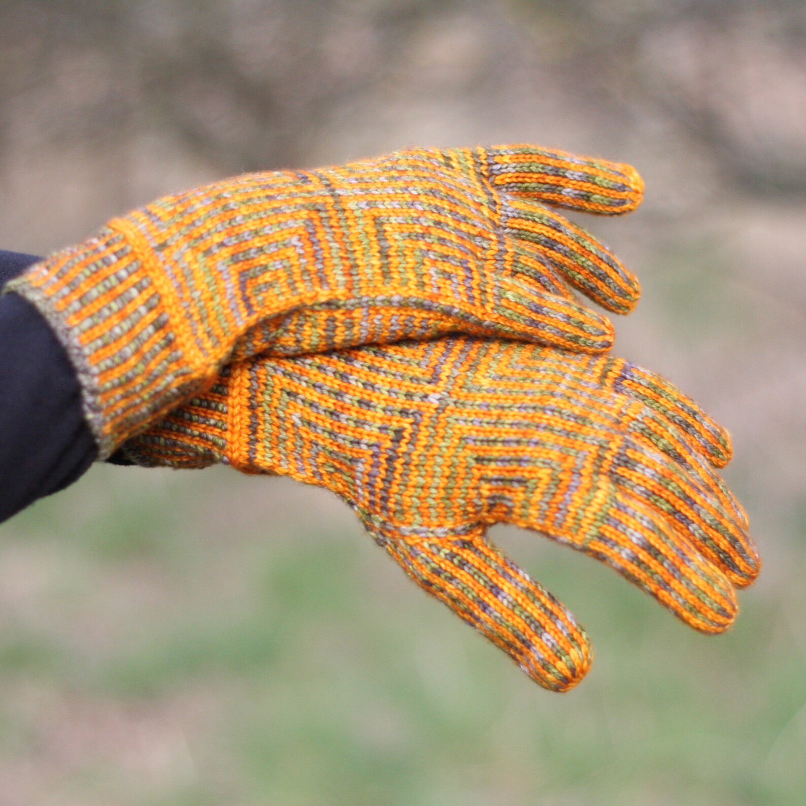 Echo Finger Gloves PDF Pattern Etsy