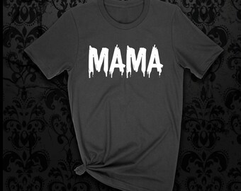 Mama Drip Unisex Black Tshirt