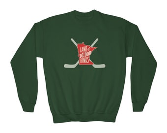 Youth Hockey 10,000 Lakes Sweatshirt