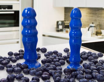 LeLuv Smoothie 6 Inch Dildo - 3D Printed and Polished (Select Size & Vibrant Solid Color)