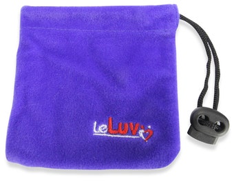 LeLuv Storage Gift Bags Square Single Layer Royal Blue Polyester