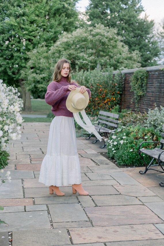 Vintage Victorian Edwardian Petticoat Skirt Up to… - image 6