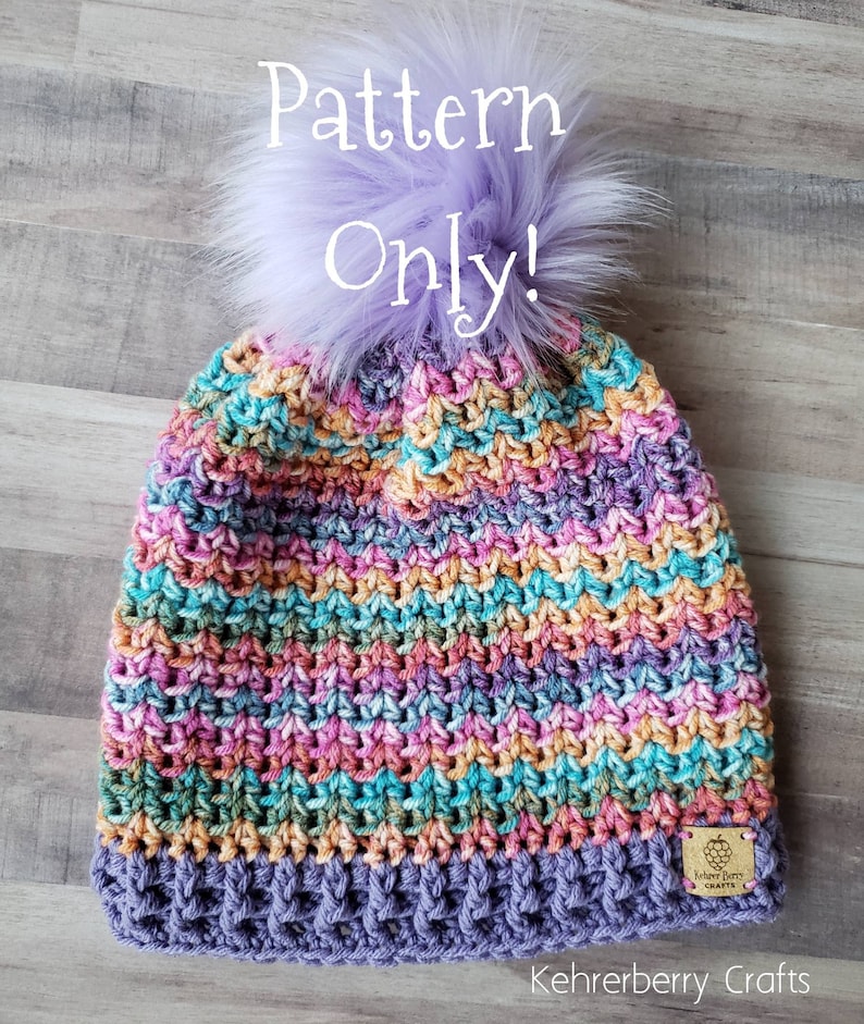 Kbc Pattern KBC Crochet Hat Pattern. - Etsy