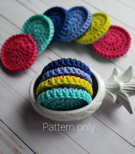 Crochet Kitchen Scrubby Pattern: Quick and easy pattern for beginners!
