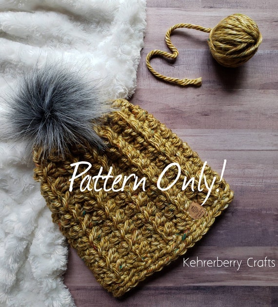 COZY SHAY BEANIE, crochet hat, winter hat, fall hat, cozy hat, pattern only, handmade, cold season gear, child size, tween size, adult size.