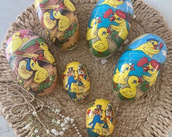 Vintage Paper Easter Eggs from Germany