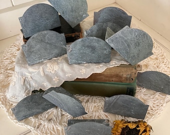 Gray Zinc Mini Chalkboards