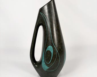 Danish Ceramic Pitcher by Einer Johansson for Soholm Denmark Nice Line