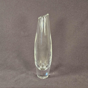 Orrefors Large Crystal Vase by Sven Palmqvist
