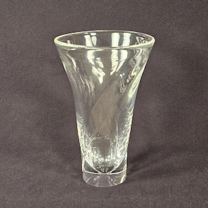 Vintage Steuben Crystal Spiral Vase