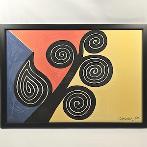 Alexander Calder &quot;Autumn&quot; Lithograph