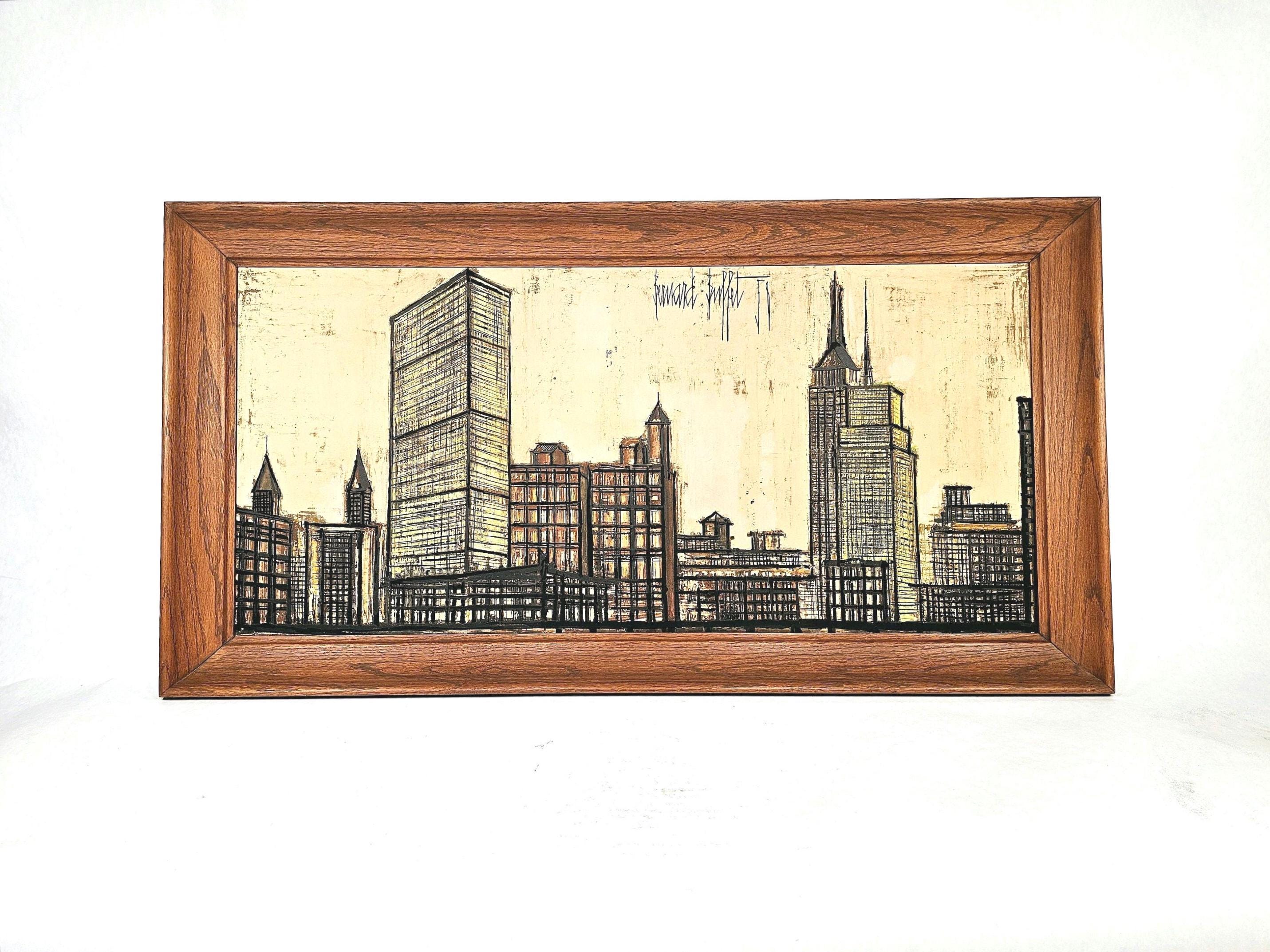 Bernard Buffet New York - Etsy