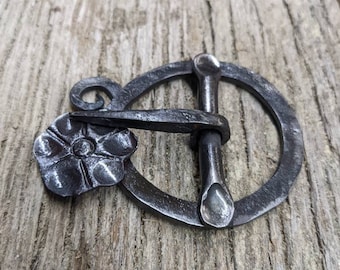 Forged Flower Belt Buckle