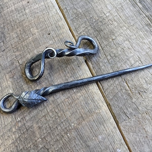 Forged Hair Stick, Hair Pin Set