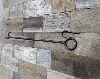 Basic Fire Poker W/Hook