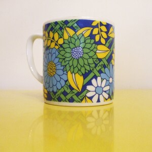 Vtg Decorative Coffee Mug
