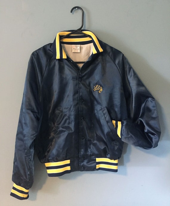 VINTAGE "Liz" Aristo Jac varsity-style jacket