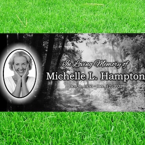 Personalized Engraved Memorial Stone: Granite Marker for Pets, Humans, Gardens & Graves