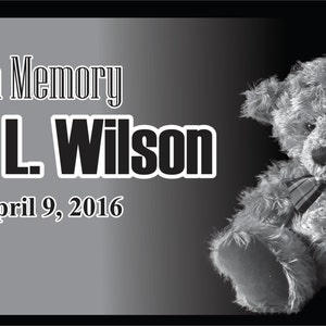 Personalized Granite Memorial Marker: Engraved 6x12 Garden Stone for Human, Pet, or Baby Remembrance