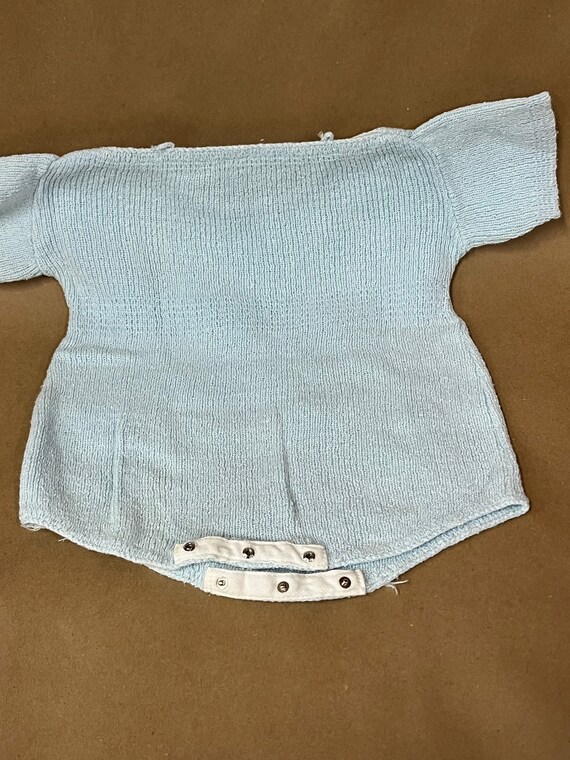 1950s baby romper/vintage baby boys one piece out… - image 6